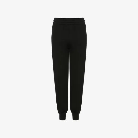 亚历山大麦昆/Alexander McQueen 黑，白 女士 慢跑裤 658545QZADI0520 