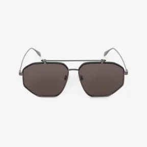 亚历山大麦昆/Alexander McQueen 钌 男士 太阳眼镜 669098I33301175 809946089