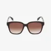 亚历山大麦昆/Alexander McQueen McQueen Graffiti方形太阳眼镜 女士 669321J07406396