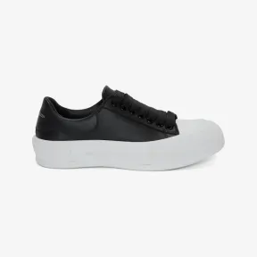 亚历山大麦昆/Alexander McQueen 女式黑色 Deck 系带丁字裤 697121WIAB61070 