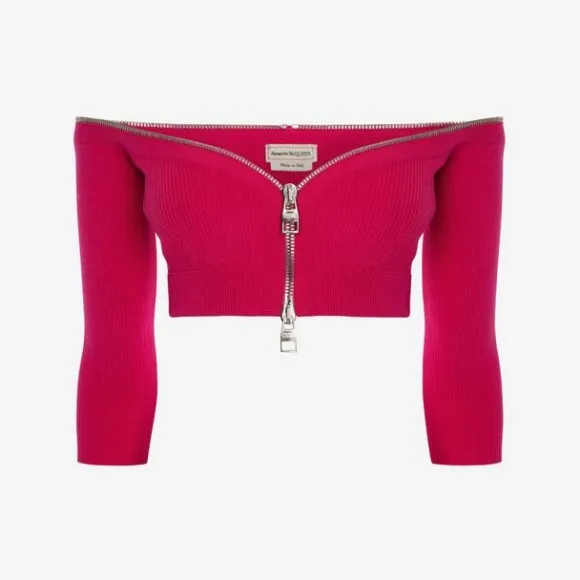 亚历山大麦昆/Alexander McQueen 鲍比·平克 女士 上衣 698501Q1A035084 