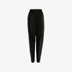 亚历山大麦昆/Alexander McQueen 黑色 女士 长裤 703163Q5AI41000 