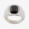 亚历山大麦昆/Alexander McQueen 古董银 男士 戒指 706161I94VY1572 