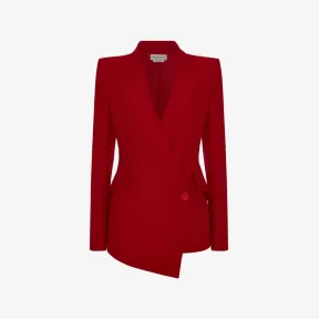 亚历山大麦昆/Alexander McQueen 威尔士红 女士 夹克 708833QEAAA6040 