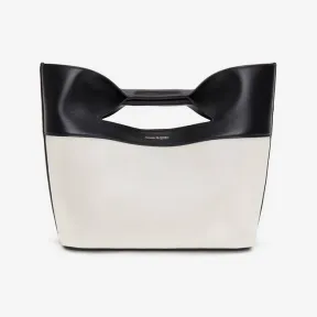 亚历山大麦昆/Alexander McQueen 女士 The Bow Small 黑色/白色 7095661BLEG1090 812850452