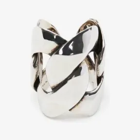 亚历山大麦昆/Alexander McQueen 链饰戒指 女士 718302J160Y0446