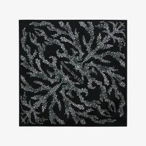 亚历山大麦昆/Alexander McQueen 黑色/中灰色 女士 围巾 7210443001Q1062 810917869