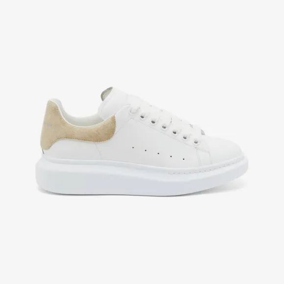 亚历山大麦昆/Alexander McQueen 男士白色/米色超大运动鞋 727388WIBN29026 727388WIBN29026