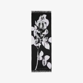 亚历山大麦昆/Alexander McQueen 黑色/浅紫色女式 Celestial Skeleton 披肩 7304543D82Q1071 811204692