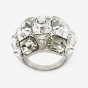 亚历山大麦昆/Alexander McQueen 女士古银宇宙戒指 734791J160Y1355 