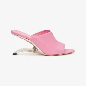 亚历山大麦昆/Alexander McQueen 女式糖粉色 Arc 穆勒鞋 734996WIC715482 