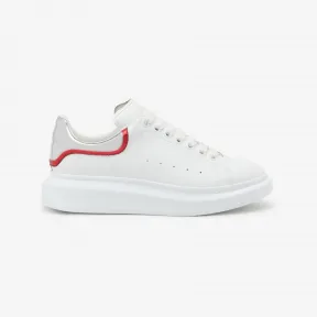 亚历山大麦昆/Alexander McQueen 男士阔型运动鞋黑色/银色/威尔士红 750335WIDJN1650