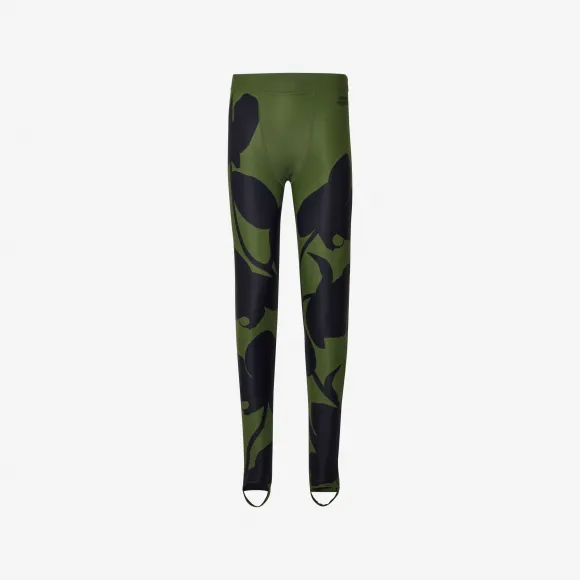 亚历山大麦昆/Alexander McQueen 男士Orchid紧身裤卡其色/黑色 754558QVX353410