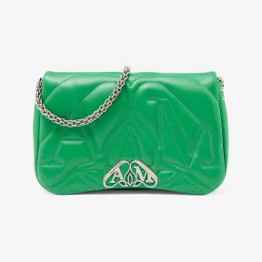 亚历山大麦昆/Alexander McQueen 女士Seal手袋鲜绿色 7557031BLE23510