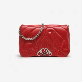 亚历山大麦昆/Alexander McQueen 女士红色 The Seal 包 7557031BLE26210 813226349