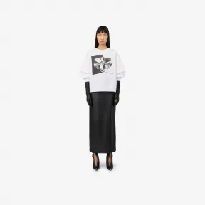 亚历山大麦昆/Alexander McQueen 女士Ghost Orchid卫衣白色 769931QZAKM0900