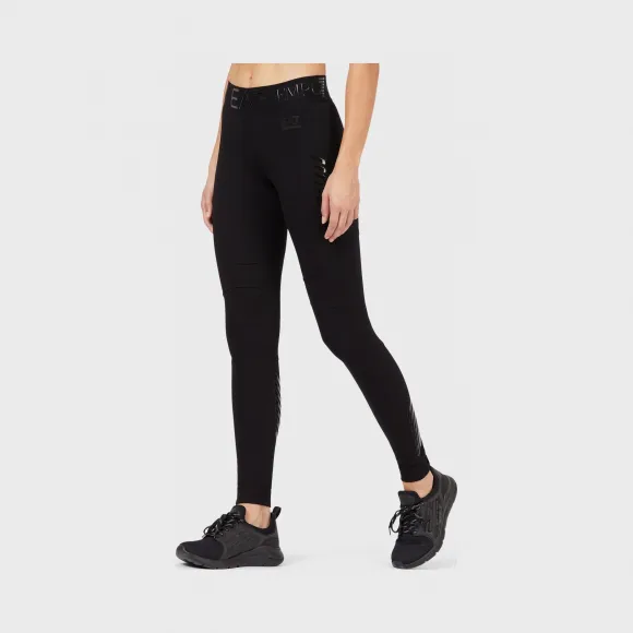 阿玛尼/Armani 印花LOGO弹力紧身打底裤 | 裤装- 3KTP69TJ9PZ