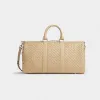 葆蝶家/Bottega Veneta 燕麦色 100% 牛皮革 男士 classic intrecciato编织旅行包 650066V0E519762