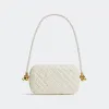 葆蝶家/Bottega Veneta 骨米色 100% 羊皮革 女士 knot肩带晚装包 717623V2H419233