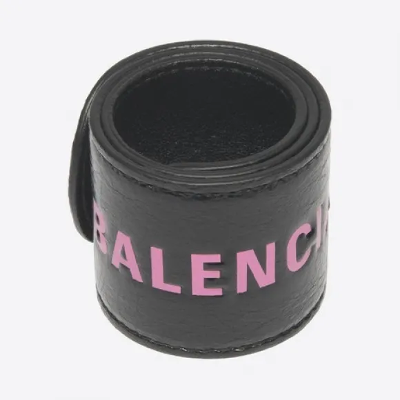 巴黎世家/Balenciaga ‎女士‎ ‎黑色/泡泡糖色 ‎ ‎Cycle手环 ‎ | Balenciaga 469170-DB929-1065