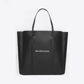 巴黎世家/Balenciaga 中号日常手提袋 - 黑色 | 女士Everyday Handbags 475201-D6W2N-1000