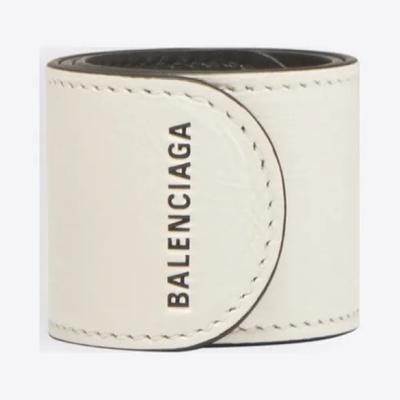 巴黎世家/Balenciaga 亮白色 Cycle手环 50223199fo