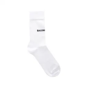 巴黎世家/Balenciaga 白色 棉 88% 聚酰胺 10% 弹性纤维 2% 高筒袜 512473368B89060