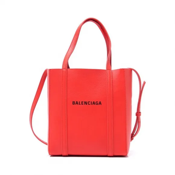 巴黎世家/Balenciaga 红色/黑色 牛皮 女士 手提包 551815-D6W2N-6561