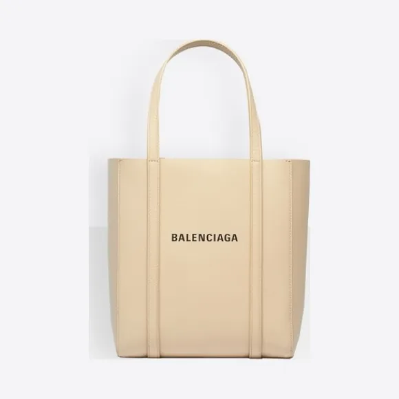 巴黎世家/Balenciaga ‎女士‎ ‎Beige / Black ‎ ‎超小号Everyday手提袋 ‎ | Balenciaga 551815-D6W2N-2760