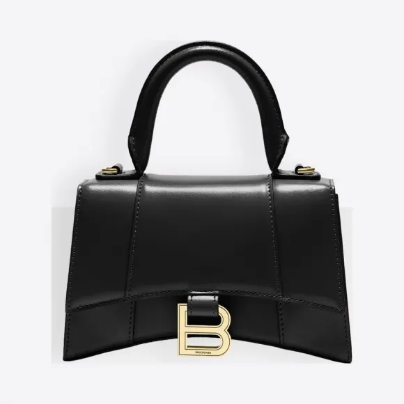 巴黎世家/Balenciaga 女士 HOURGLASS加小号手提包 5928331QJ4M1000