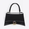 巴黎世家/Balenciaga 黑色 Hourglass小号手提包 45481226kc