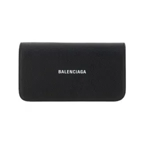 巴黎世家/Balenciaga 黑色 皮革 链条包 5937851IZIM1090