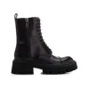 巴黎世家/Balenciaga 黑色 小牛皮/橡胶 中筒靴 615679WA8E91000