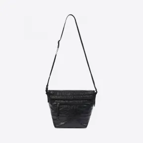 巴黎世家/Balenciaga 男士 Explorer 小号黑色邮差包 6202591WGDX1000