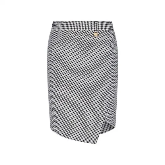 巴黎世家/Balenciaga 黑，白 55% 羊毛 45% 人造丝 半身裙 621416TIT091070