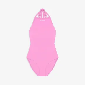 巴黎世家/Balenciaga 女士粉色系带泳衣 6570193A9B75600