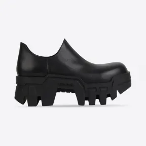 巴黎世家/Balenciaga 男士黑色推土机迷你靴 672478WBCQ01000