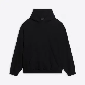 巴黎世家/Balenciaga Apparel Rentals 宽版黑色连帽衫 674986TLVA71361