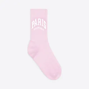 巴黎世家/Balenciaga 女士 城市系列PARIS网球袜 689767372B46977