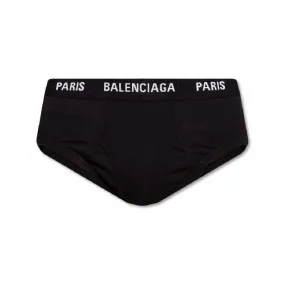 巴黎世家/Balenciaga 黑色 93% 棉 7% 弹性纤维 内裤 6898894A8B81077