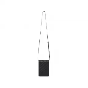巴黎世家/Balenciaga Men's Car Phone Holder On Strap in Black 6935442103I1000