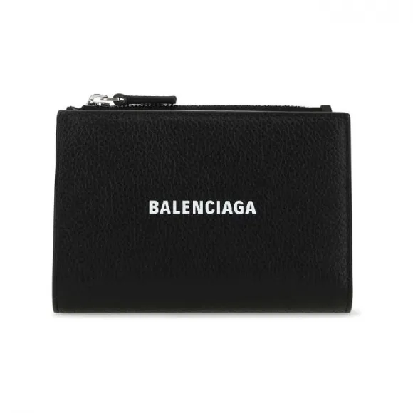 巴黎世家/Balenciaga 黑色 皮革 钱包 6941661IZI31090