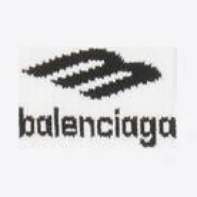 巴黎世家/Balenciaga 女式 3b 运动图标白色网球袜 697278372B49060