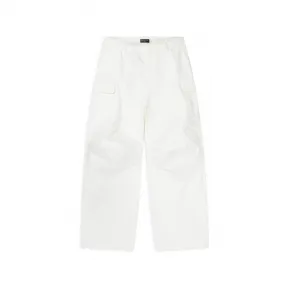 巴黎世家/Balenciaga Men's Kick Cargo Pants in White 720229TNP029000