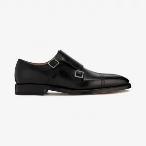 巴利/Bally 黑色皮革孟克系带鞋 6193746