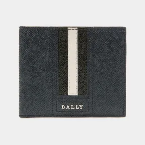 巴利/Bally 男士海军蓝 Tonett 皮革钱包 6218021
