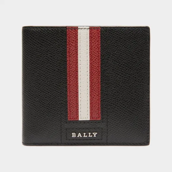 巴利/Bally 男士黑色 Teisel 皮革零钱包 6219953