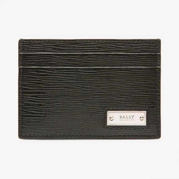 巴利/Bally 黑色小牛皮卡片夹 6222743