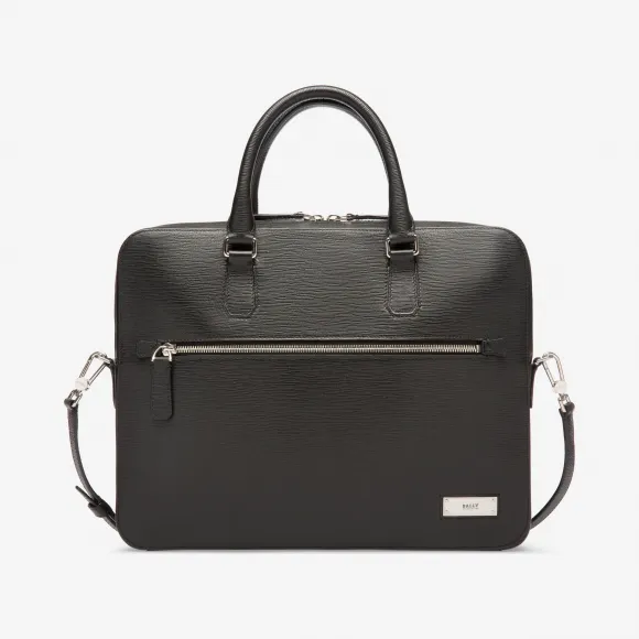 巴利/Bally 黑色小牛皮公文包 6222745