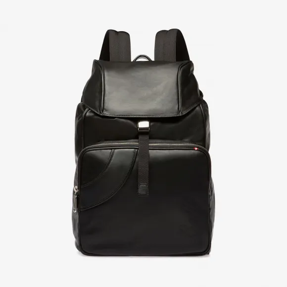 巴利/Bally 黑色小牛皮双肩背包 6225480